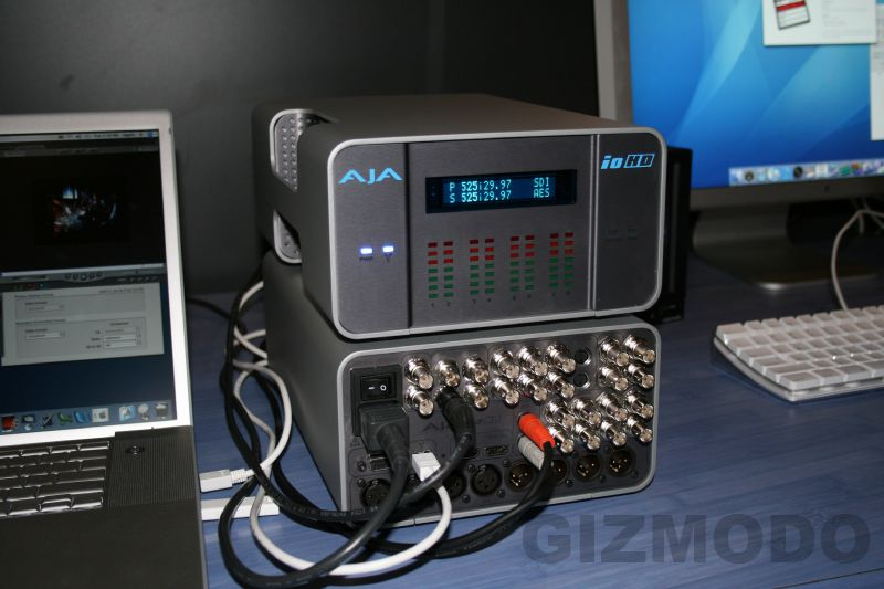 Illustration for article titled Gallery of Apple's Final Cut Friend: AJA IO HD Tames the HD Beast